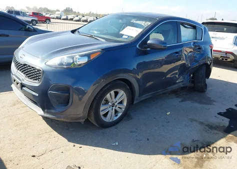 2019 Kia Sportage Lx z USA, uszkodzony, nr VIN KNDPM3ACXK7620023